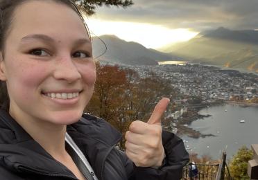 Alexa Halliwell in Japan