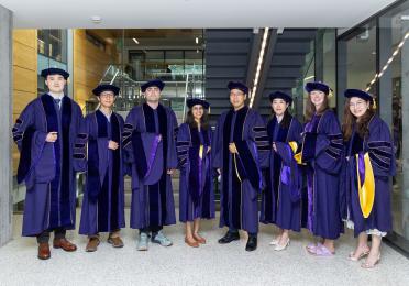 PhD Graduates at the 2025 Economics Graduation Celebration