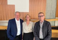 Mr. & Mrs. Milliman and Professor James Robinson