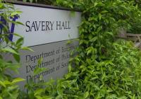 savery hall sign
