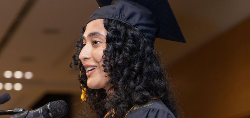 Graduates at the 2025 Economics Graduation Celebration